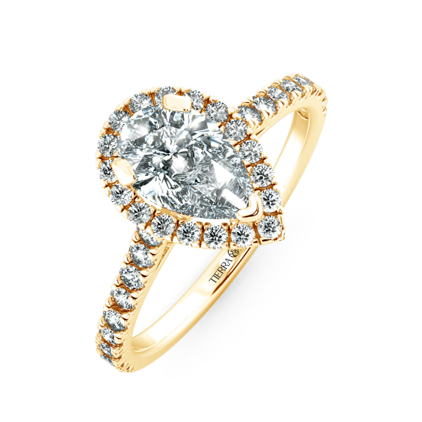 Nhẫn đính hôn Halo đai tấm NCH8301 3